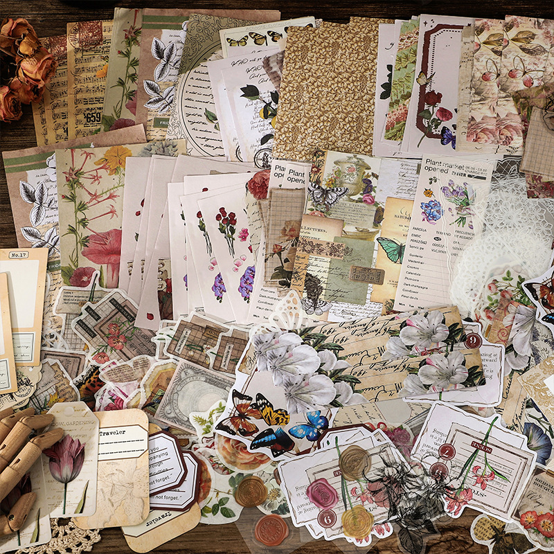 Énorme Lot De Scrapbooking : Autocollants, Fournitures Créatives, Papiers (neuf)