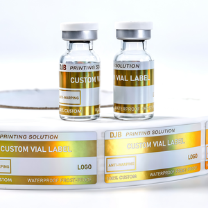 Etichette Personalizzate per Fiale, Adesivi in Rotolo per Bottiglie di Vetro da 3ml e 10ml, Etichette in Lamina Dorata Stampate a Caldo per Fiale Cosmetiche - Product Image 5