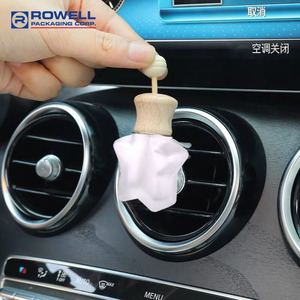 Vetro vuoto nuovo arrivo appeso vetro liquido auto profumo profumo bottiglia di ricarica per auto con clip - Product Image 3