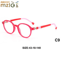 Mizilook-RB5121 gros mignon Animal Desgin Flexible enfants Tr90 lunettes optiques cadre lunettes transparentes pour enfants lunettes
