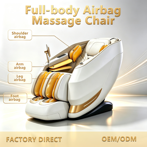 Zhipin 2026 Electric Luxury 4D Massage <strong>Chair</strong> SL Track Zero <strong>Gravity</strong> Full Body Airbags Shiatsu Massagesessel Function - Product Image 2