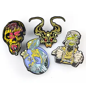 Personalized Custom Metal Hard Soft Enamel Sale Of Pins Wholesale Pin Supplier Horror Enamel Pins