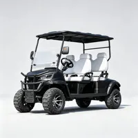 Buggy électrique basique 4 places à batterie lithium, vente en gros directe usine pour clubs de golf et propriétés privées