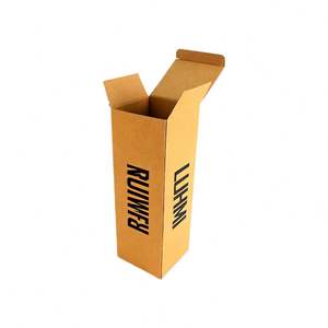 Cheap Customized Logo Wate Bottle Color Printing Corrugated Recycle <b>Kraft</b> Paper Packaging <b>Box</b> - Product Image 1