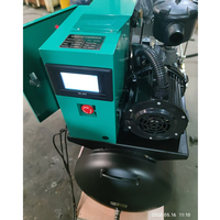 Compresseur d'air industriel à vis mini à fréquence variable 3/4,5 kW/7,5 kW 8/10 bars, portable avec roues pour voiture