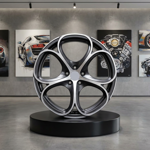 Cerchi in Lega Forgiata Design a Quadrifoglio 18-20 Pollici ET30 5x110 5x120 CB65.1 Adatti per <span class=keywords><strong>Alfa</strong></span> <span class=keywords><strong>Romeo</strong></span> Sport - Product Image 3