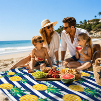 Printed Custom Design Eco-Friendly Sand Free Modern Quick Dry Cotton Beach Towel for All-Season Use at Bath Home & Travel