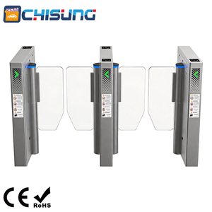 Torniquete Peatonal Oscilante OEM CSTD501 con Voz Personalizada, Reinicio Automático, Apertura Rápida para Emergencias y Control de Acceso - Product Image 3