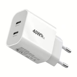 Type C Charger Fast Charging USB-C <b>Power</b> <b>Supply</b> <b>Adapter</b> US/EU Plug High Speed Type C Charger - Product Image 1
