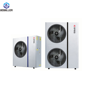 Pompe à chaleur monobloc à double ventilateur à grand volume d'air, fonctionnement stable à basse température ambiante, pompe à chaleur air-eau pour les régions climatiques froides - Product Image 4