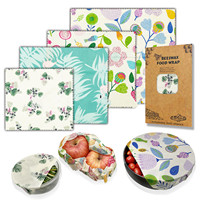 Pain bio en gros eco cire d'abeille wrap tissu papier cire d'abeille alimentaire wrap papier sac fabricant 2024 vente chaude