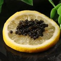 Caviar de Esturión Premium Osetra Malossol Bajo en Sal, Aperitivo de Alta Cocina, Certificado BRC, Venta al por Mayor, Exportación a Granel