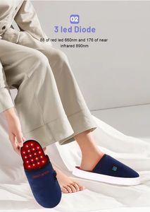 Zapatillas de terapia de luz infrarroja Kingbrite 660nm 850nm zapatos de terapia de luz roja para tobillo - Product Image 4