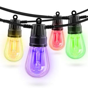 Guirlandes lumineuses décoratives romantiques RGB en forme de bougie, IP65, pour intérieur et extérieur, pour Noël, la Saint-Valentin - Product Image 6