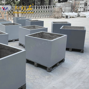 Nuevos Materiales de Construcción de Piedra, Jardinera de Hormigón HPC Gris 19328136181 para Espacios Interiores y Exteriores - Product Image 4
