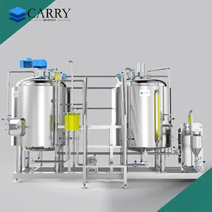 Carry Brewtech Steam /electric /driect fire heating method double wall 500l micro brewery equipment for beer plant brewhouse