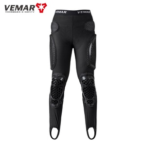 Pantaloni di armatura fuoristrada per moto pantaloni da motociclista in rete traspirante pantaloni da equitazione resistenti all'abrasione protezione per le ginocchia - Product Image 2