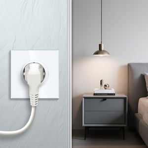 Touchmi Nouveau Design Rond Style 16A Allemagne Prise avec Mur en Verre Prise Standard UE pour Usage Domestique - Product Image 2