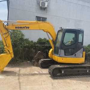 Mini-excavatrice sur chenilles Komatsu PC78US, 7 tonnes, pelle hydraulique d'occasion, originale, prête à être expédiée - Product Image 6