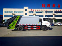 Camion à ordures compacteur Dongfeng 4x2 de haute qualité entièrement scellé