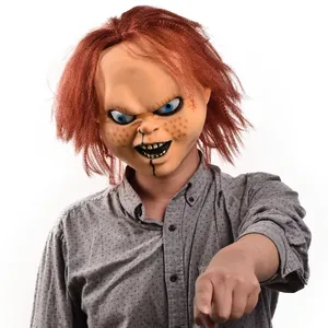 Neueste Gesicht Latex Party Masca rilla Halloween Cosplay Devil Killer Kinderspiel Chucky Masken