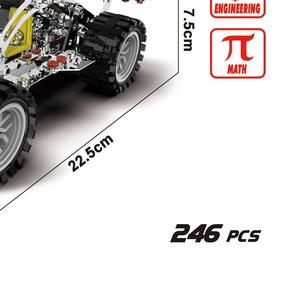 Mới nhất 246pcs tự lắp ráp kim loại đồ chơi Set <span class=keywords><strong>DIY</strong></span> có thể tháo rời giáo dục hợp kim xây dựng khối cho trẻ em - Product Image 6