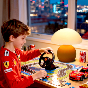 Hiện Đại Màu Cam Nấm Bảng Đèn Cho Nghiên Cứu Bàn Phòng Ngủ Và Phòng Khách Ánh Sáng Ban Đêm Dễ Thương Trang Trí Nội Thất - Product Image 4