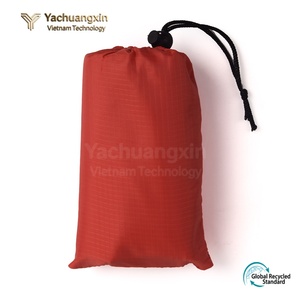 Lightweight Nylon <b>Sleeping</b> Bag Rectangular Outdoor Camping Breathable Adult Foldable Pocket <b>Blanket</b> Gray - Product Image 6