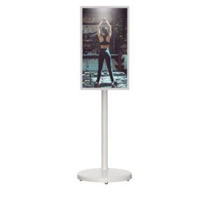 VISIGN Pantalla táctil LCD Reproductor de video Transmisión en vivo Pantalla independiente <span class=keywords><strong>24</strong></span> 27 32 <span class=keywords><strong>Pulgadas</strong></span> Móvil <span class=keywords><strong>Smart</strong></span> <span class=keywords><strong>TV</strong></span> con batería de larga duración - Product Image 2