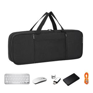Waterproof and Shockproof <b>Keyboard</b> Protective Bag Durable Hand Strap Travel Carrying Bag - Product Image 1
