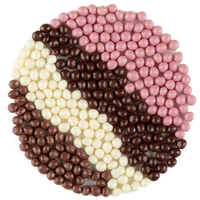 Boules de riz croustillantes au chocolat en gros, chocolat noir, chocolat blanc, chocolat au lait, boule à la fraise pour la décoration de desserts, ingrédients de pâtisserie