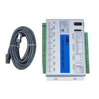 Controlador de Motor Paso a Paso XHC Serie MKX-ET con Conexión de Cable de Red Estable de 10m, Placa de Interfaz Ethernet Mach3 para Router CNC DIY