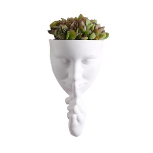 Adornos Decorativos <span class=keywords><strong>de</strong></span> <span class=keywords><strong>Pared</strong></span> con Forma <span class=keywords><strong>de</strong></span> Cara, Color Sólido, Silenciosos, <span class=keywords><strong>para</strong></span> el Hogar, Sala <span class=keywords><strong>de</strong></span> Estar, Estudio, Planta Verde <span class=keywords><strong>de</strong></span> Interior - Product Image 5