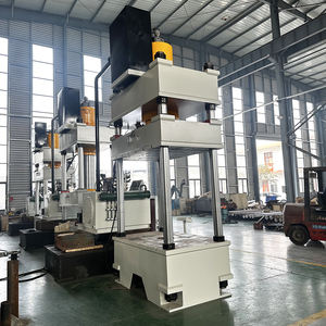 Prensa hidráulica de estirado profundo de 315 toneladas para la fabricación de tapas abovedadas/cilindros de oxígeno/extintores de incendios/calderas - Product Image 6