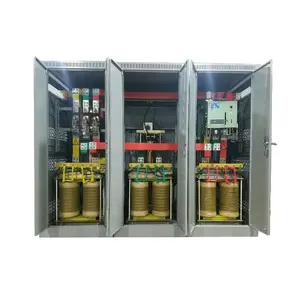 AC Three-Phase Voltage Stabilizer 380V/400V/415V Input 20% AVR 600KVA 3Phase Voltage Regulator CE/RoHs SVC
