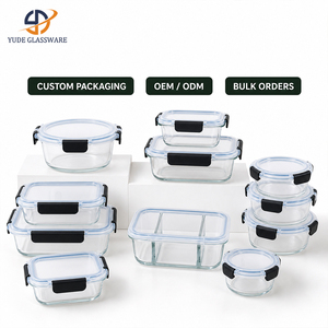 Boîte à bento en verre polyvalente sans BPA pour le déjeuner à l'école et au bureau - Product Image 3