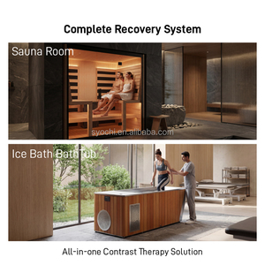 Система контрастной терапии Syochi: Коммерческая ледяная ванна для восстановления после тренировок, оборудование для спортзалов, спа и оздоровительных центров - Product Image 4