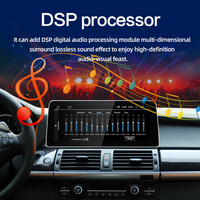 Layar Mobil Android Qualcomm 685 SM6225 untuk BMW X5 E70 X6 E71 E72 Pemutar Video Navigasi Wireless CarPlay Android Auto Head Unit