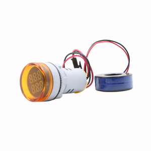 Mini <span class=keywords><strong>Digital</strong></span> Voltmetro Amperometro 22 millimetri AC 60-500V 0-100A Corrente Tensione <span class=keywords><strong>Volt</strong></span> Tester Meter Doppio LED Indicatore luce Della Lampada pilota - Product Image 3