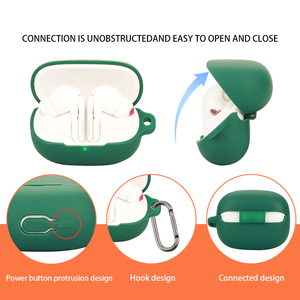 Funda para auriculares <span class=keywords><strong>Mi</strong></span> Xiaomi <span class=keywords><strong>Buds</strong></span> 5 <span class=keywords><strong>Pro</strong></span> TWS, Protector de silicona para auriculares <span class=keywords><strong>BUDS</strong></span> Redmi, funda para auriculares inalámbricos, llavero - Product Image 4