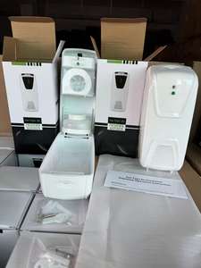 Distributeur de parfum automatique tout blanc Rafraîchisseur <span class=keywords><strong>d</strong></span>'<span class=keywords><strong>air</strong></span> mural écologique à entraînement par <span class=keywords><strong>ventilateur</strong></span> rechargeable - Product Image 5