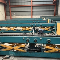 Línea de pintura automática de estructura de acero Yeed para componentes de estructura de viga H Beam I