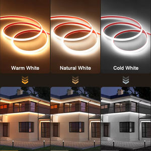 Bande lumineuse <span class=keywords><strong>LED</strong></span> COB super brillante <span class=keywords><strong>220V</strong></span>, prise d'alimentation EU/AU, <span class=keywords><strong>ruban</strong></span> adhésif flexible, étanche pour la décoration d'éclairage extérieur - Product Image 2