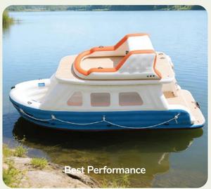 Flotador Inflable <span class=keywords><strong>de</strong></span> Lujo para Yate, Bote, Lago, Casa Inflable para Eventos Familiares, Flotadores Inflables para Yate Sin Motor - Product Image 2