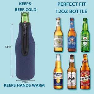 Housse de protection isotherme personnalisée pour bouteille d'eau et tasse à thé en matériau de plongée, sac isotherme anti-chute - Product Image 2