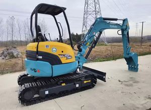 Miniexcavadora Usada U30 de 3 Toneladas, Hidráulica, con Motor, Caja de Cambios, Bomba PLC y Rodamientos - Product Image 3