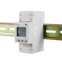 Medidor de Energía Monofásico ADL200 para Riel DIN con RS485 Modbus-RTU, Pantalla LCD, Clase 0.5 de Precisión, Entrada Directa Máxima de 80A