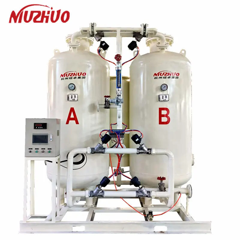 NUZHUO مولد الأكسجين كفاءة جيدة في العمل جودة التصنيع فاخرة ماكينة صنع غاز O2