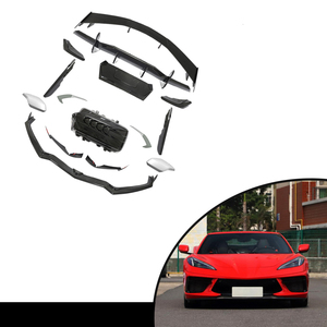 Kit de carrosserie en Fiber de carbone de Style Sport de haute qualité, pré-imprégné, adapté à la <span class=keywords><strong>Chevrolet</strong></span> <span class=keywords><strong>Corvette</strong></span> C8 de 2020 et 2021 - Product Image 2