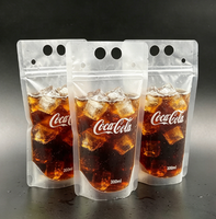 Prix d'usine – Sachet d'emballage en plastique givré avec bec verseur pour jus, boissons et boissons froides